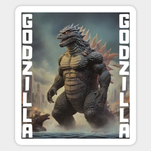 Godzilla Sticker